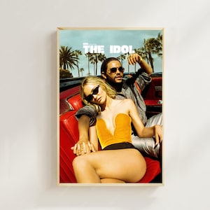 The Idol (2023) - Cartaz de filme (estilo regular) Impressões de arte, decoração para casa, cartaz de arte para presente, cartaz de tela