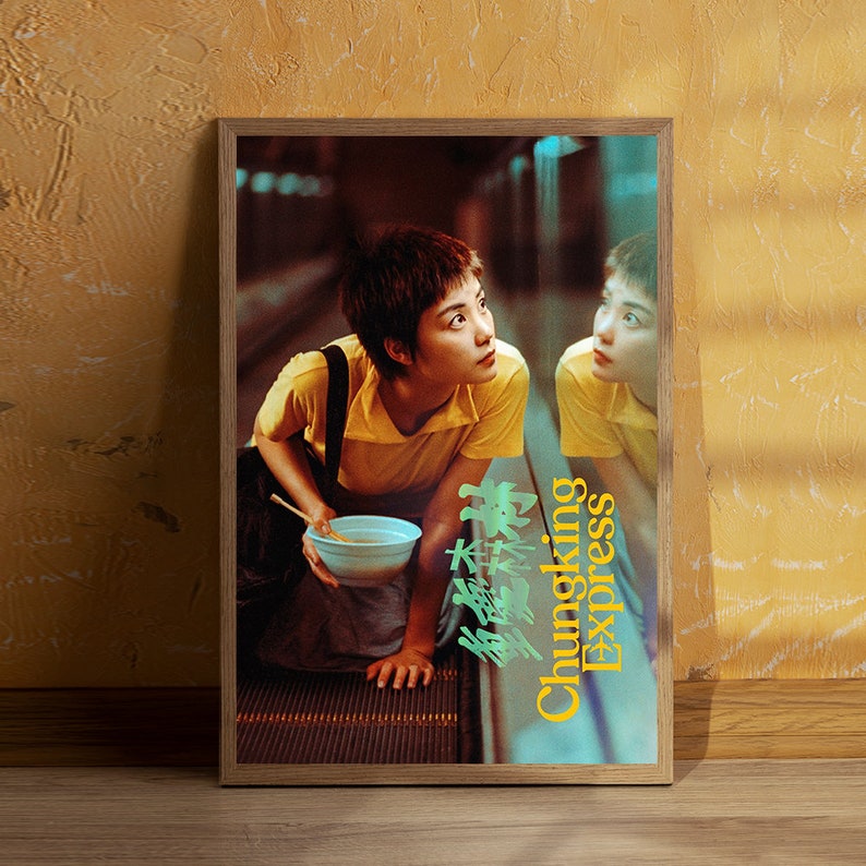 Chungking Express-Movie Poster Regular StyleKunstdruck,Wohnkultur,Kunst Poster für GeschenkLeinwand Poster Bild 2
