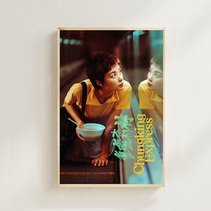 Póster de la película Chungking Express (estilo regular), impresión artística, decoración del hogar, póster artístico para regalo, póster en lienzo