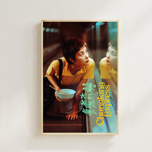 Chungking Express-Movie Poster (estilo regular)Impresión artística, decoración del hogar, póster artístico para regalo, póster de lienzo