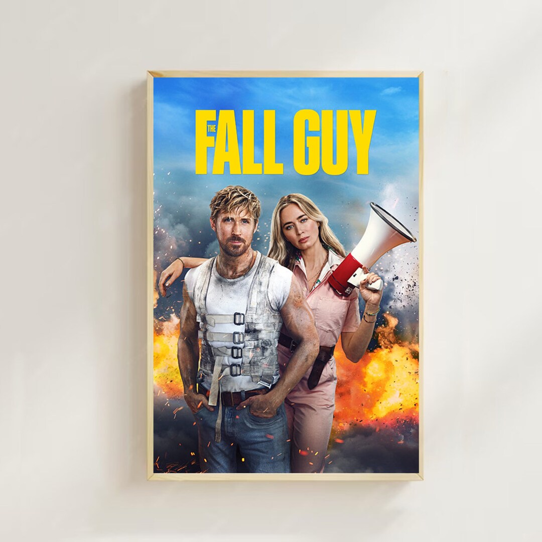 The Fall Guy (2024)--movie Poster (regular Style)art Printing, Home ...