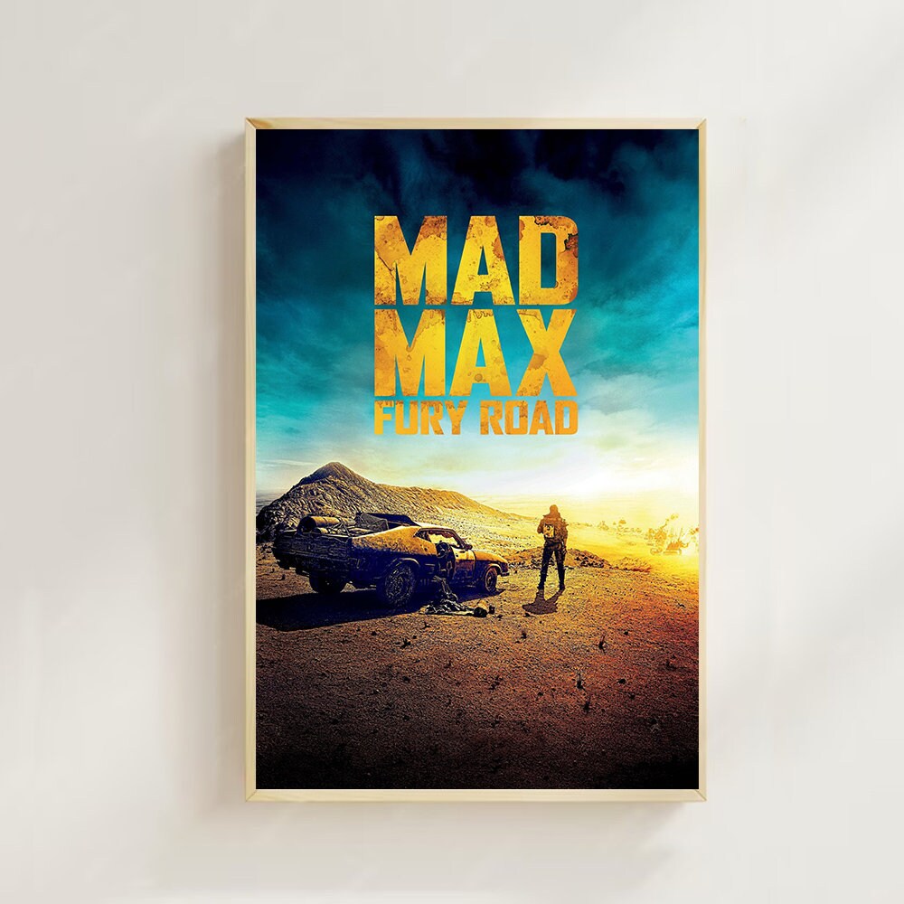 マッドマックス 怒りのデス・ロード キャンバス映画ポスター アート