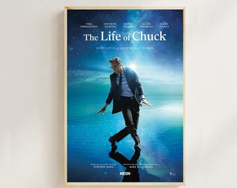 The Life of Chuck Movie Poster (2025): Canvas Art Print, Home