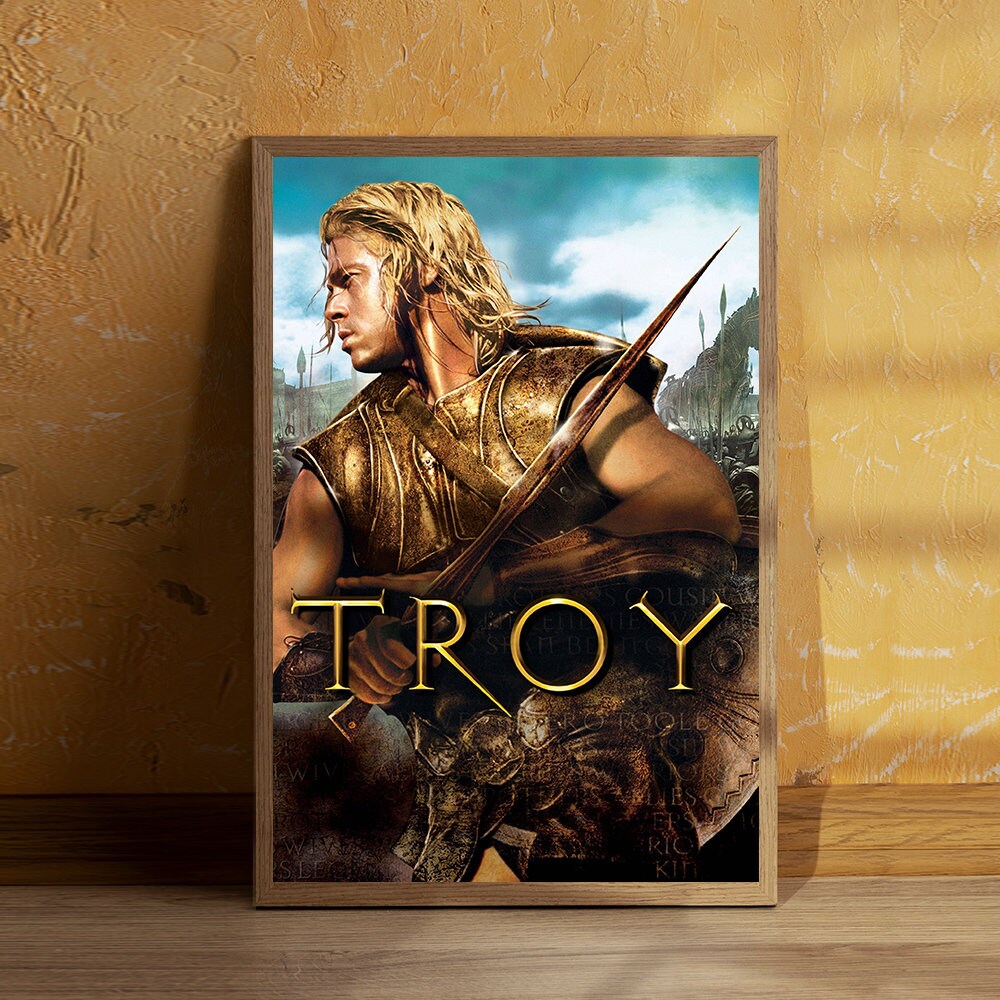 Troy 2004 Movie Poster regular Style Art Prints,home Decor, Art Poster