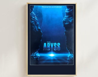 The Abyss (1989)- Movie  Poster (Regular Style) Art Prints,Home Decor, Art Poster for Gift，Canvas Poster