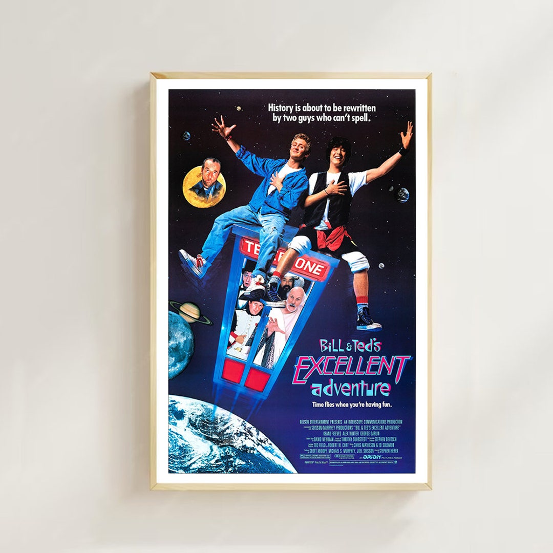 Bill Ted's Excellent Adventure (1989)--movie Poster(regular