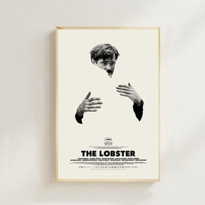Pôster do filme The Lobster (estilo regular), impressão artística, decoração para casa, pôster de arte para presente, arte de parede, arte de filme vintage, pôster em tela