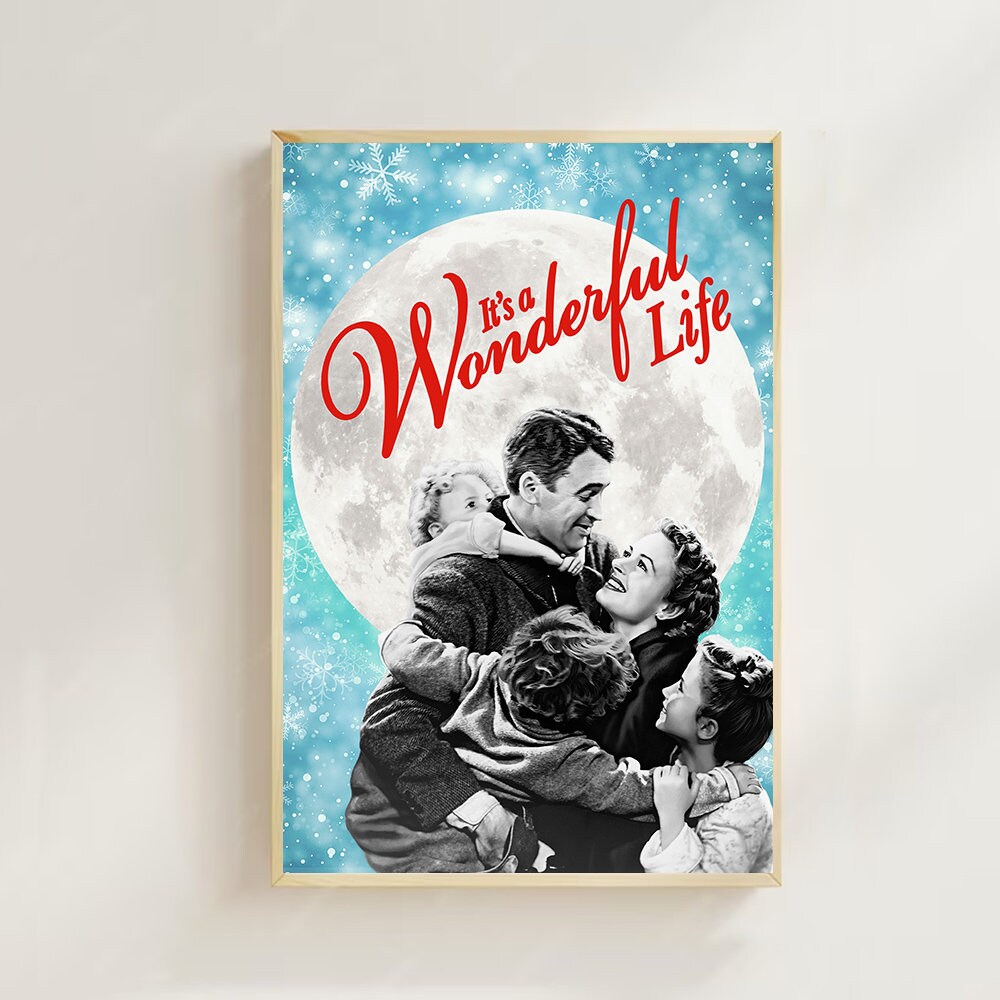 It's a Wonderful Life - Movie Poster (regular Style) Art Prints,home ...