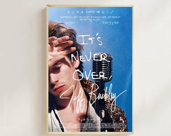 Jeff Buckley Poster, Knitting Factory NYC 1997 Concert Print