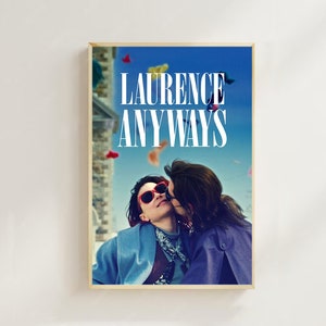 Laurence Anyways (2012) -- Impressão de arte de pôster de filme, decoração de casa, pôster de arte para presente, arte de filme vintage, pôster de tela