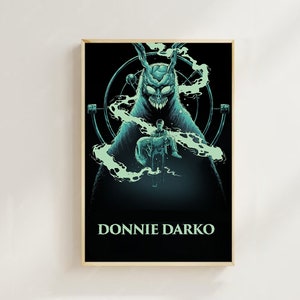 Donnie Darko (2001) - Cartaz de filme (estilo regular) impressões de arte, decoração para casa, cartaz de arte para presente, cartaz de tela