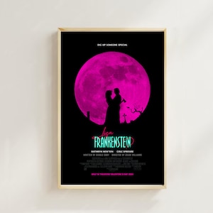 Lisa Frankenstein - pôster de filme (estilo regular) impressões de arte, decoração para casa, pôster de arte para presente, pôster de tela