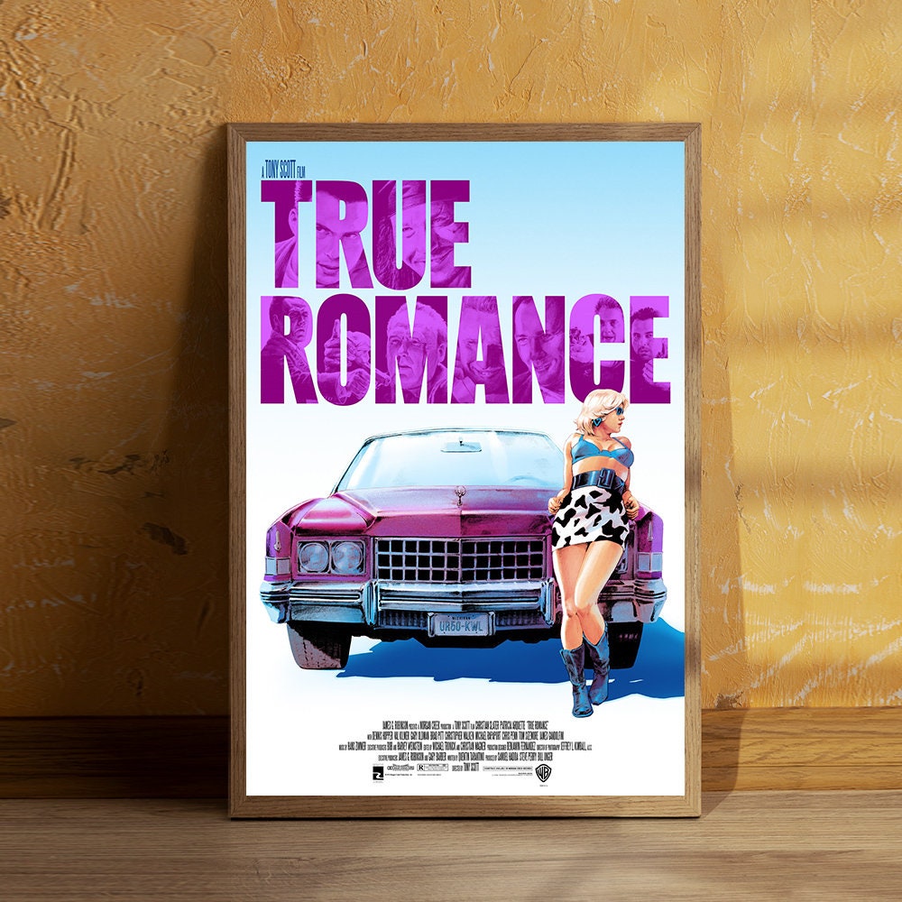 True Romance (1993)--movie Poster(regular Style) Art Prints,home