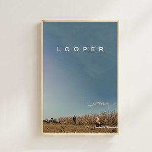 Looper (2012)--Movie  Poster(Regular Style) Art Prints,Home Decor,Vintage Movie Poster,Canvas Poster