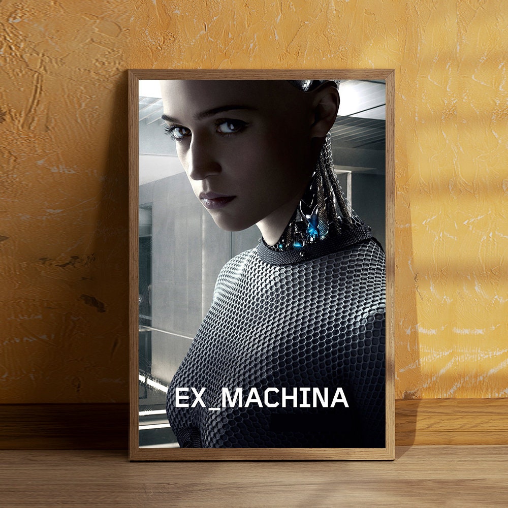 Ex Display Poster Ex Machina Movie Poster: Sci-fi Canvas Art Print,room Decor,wall Art ...