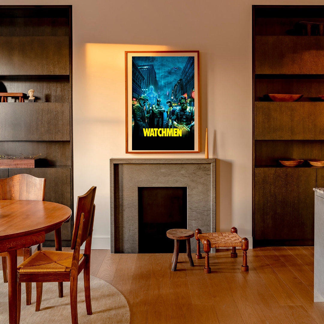Affiche de film Watchmen - Art mural - Films d'action - Impression sur