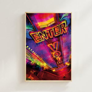 Enter the Void (2009) - Pôster de filme (estilo regular) Impressões artísticas, decoração para casa, pôster de arte para presente, pôster em tela
