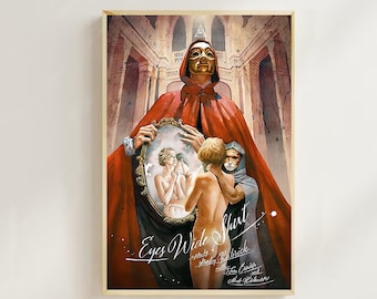 Eyes Wide Shut (1999)--Movie  Poster(Regular Style) Art Prints,Home Decor,Vintage Movie Poster,Canvas Poster