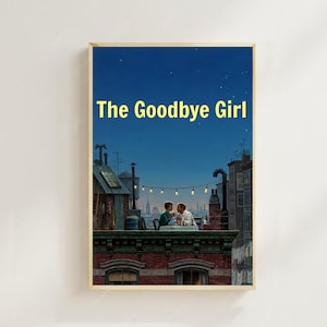 The Goodbye Girl (1977)--Plakat filmowy (styl regularny) Wydruki artystyczne, Wystrój domu, Plakat filmowy vintage, Plakat na płótnie