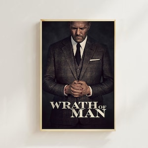 Wrath of Man--Movie  Poster(Regular Style) Art Prints,Home Decor,Vintage Movie Poster,Canvas Poster