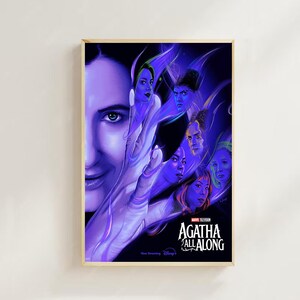 Agatha All Along--Movie  Poster(Regular Style) Art Prints,Home Decor,Vintage Movie Poster,Canvas Poster