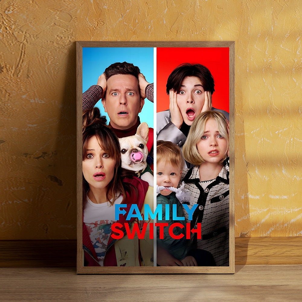 Family Switch 2023 Movie Poster Regular Style Art Prints Home Decor