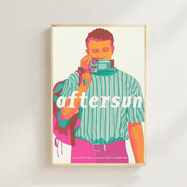 Aftersun (2022)--Movie  Poster(Regular Style) Art Prints,Home Decor,Vintage Movie Poster,Canvas Poster