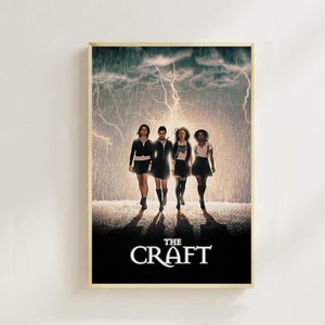 The Craft (1996) --Movie Poster(Regular Style) Art Prints, Home Decor,Vintage Movie Poster,Leinwand Poster