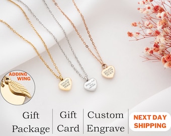 Cremation Jewelry Custom Heart Urn Necklace for Human Ashes Personalized Urn Jewelry For Dog Ashes Cat Ashes Pet Loss Gift Urns Pendant