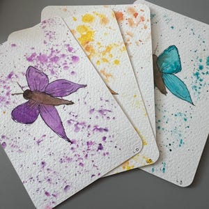 Carte papillon