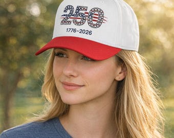 Chapeau 250e anniversaire des États-Unis, casquette patriotique 1776-2026, chapeau aigle America 250, casquette de baseball patriotique du 4 juillet, cadeau American Pride