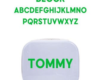 Personalised Mini Suitcase, Toys Carry Case, Perfect for Toys, Storage, Travel, Gift, Birthday, Baby, Kids, Boy, Girl