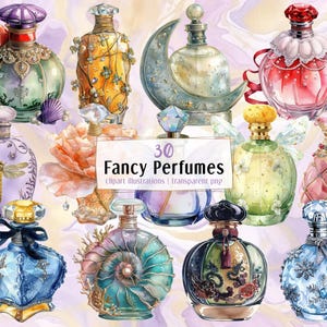 Fancy perfume bottle
