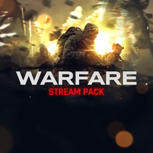 Warfare-pakket met geanimeerde streams/twitch-overlays |  FPS/militair streamerpakket | Meldingen, webcam-overlays, OBS-scènes, overgangen, panelen