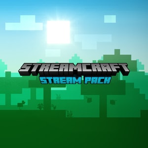 Streamcraft-pakket met geanimeerde streams/twitch-overlays | Meldingen, webcam-overlays, OBS-scènes, overgangen, panelen