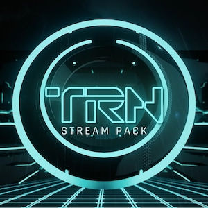 TRN Animated Stream/Twitch Overlay Pack |  Sci-Fi/Futuristic Stream Pack | Alerts, Webcam Overlays, OBS Scenes, Transitions, Panels