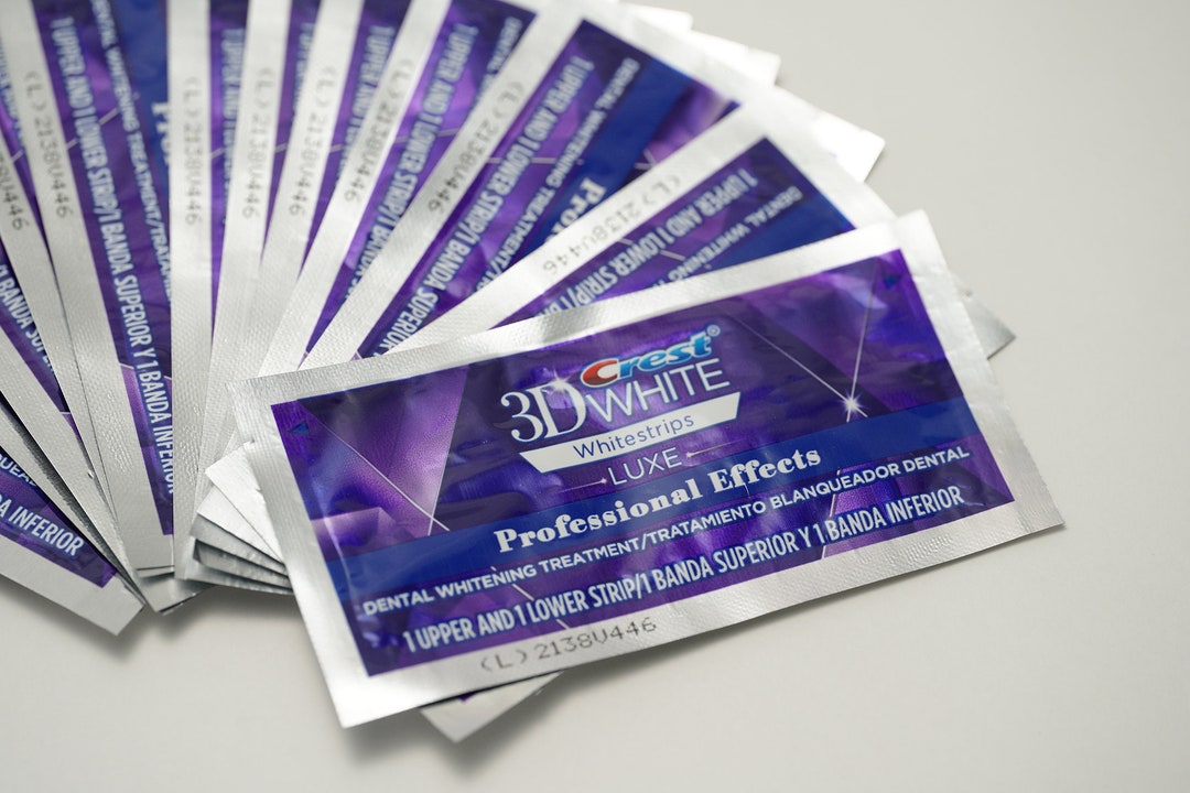 Crest 3D Professional Effects Whitestrips Luxe Etsy