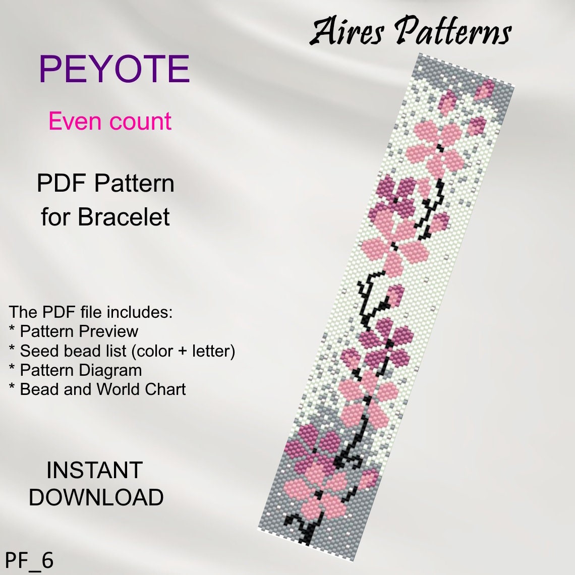 Free Peyote Bracelet Patterns Canada