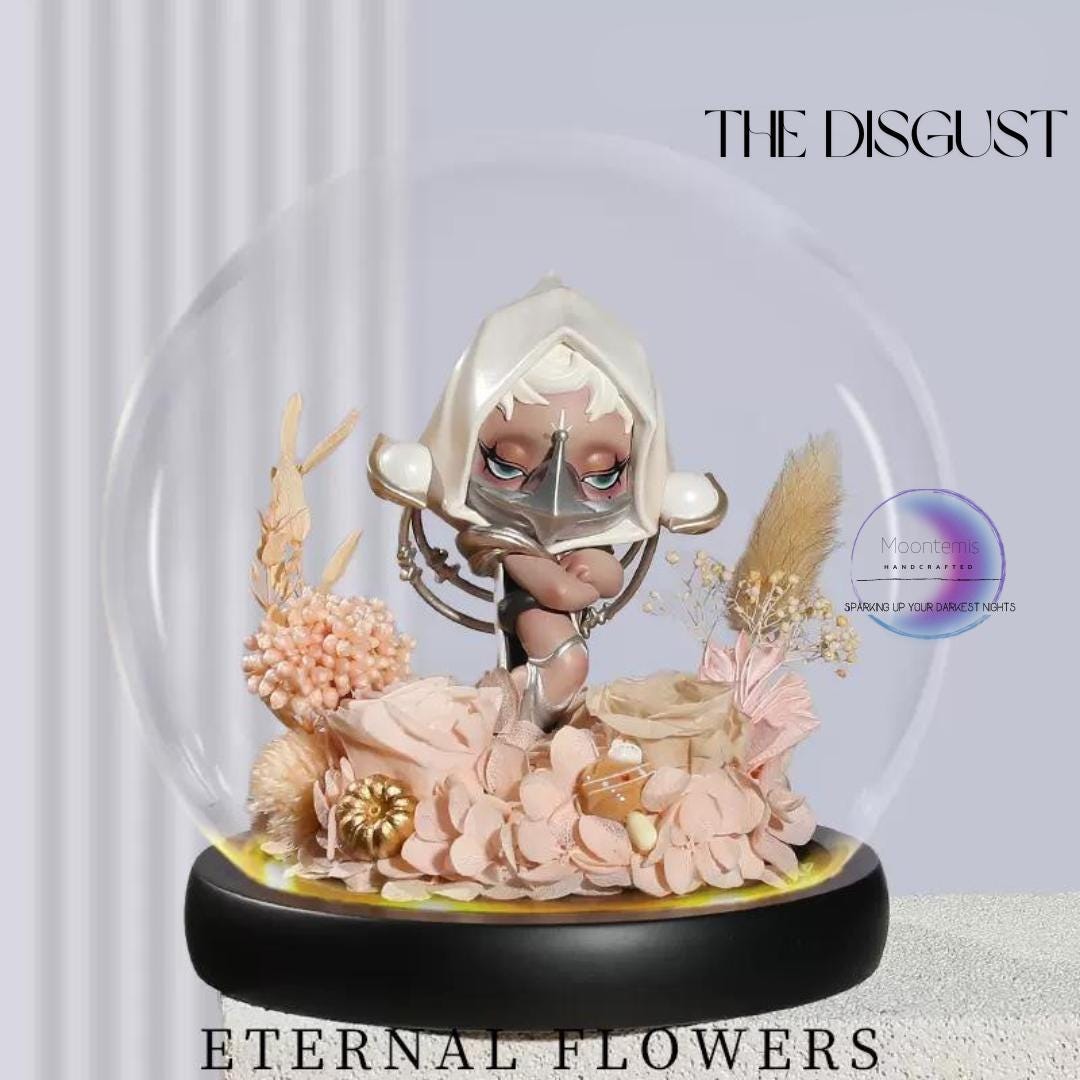 Skullpanda Eternal Flowers With LED Light & Blind Box Figure - Etsy