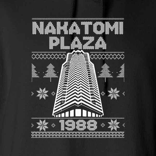 Nakatomi Plaza Sweater Cut Files | Cricut | Silhouette Cameo | Svg Cut Files | Digital Files | PDF | Eps | DXF | PNG | Die Hard