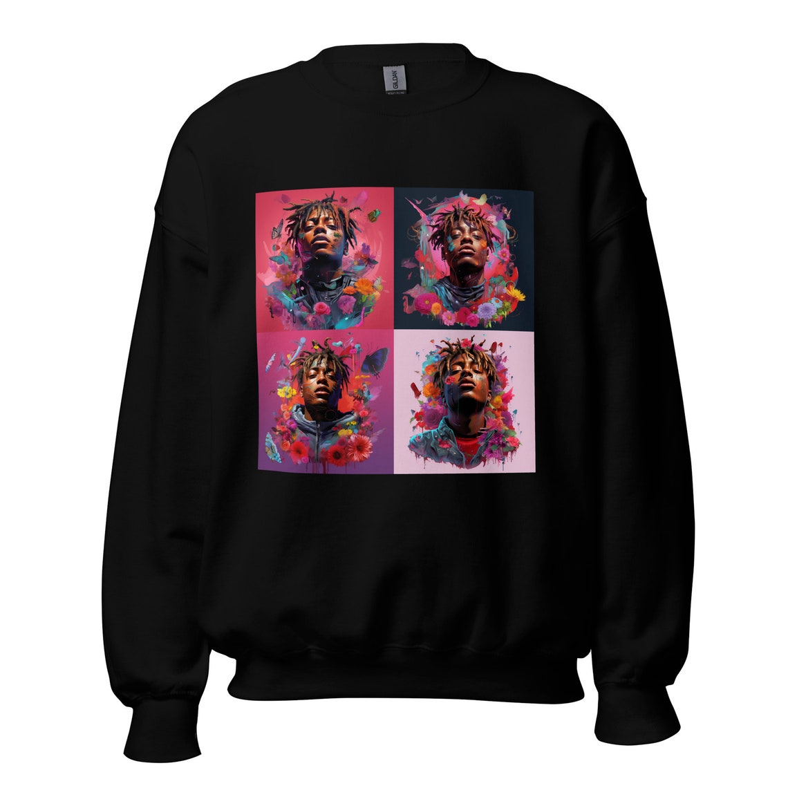 Juice Wrld PNG Juice Wrld Graphic Design Juice Wrld Hoodie PNG Graphic