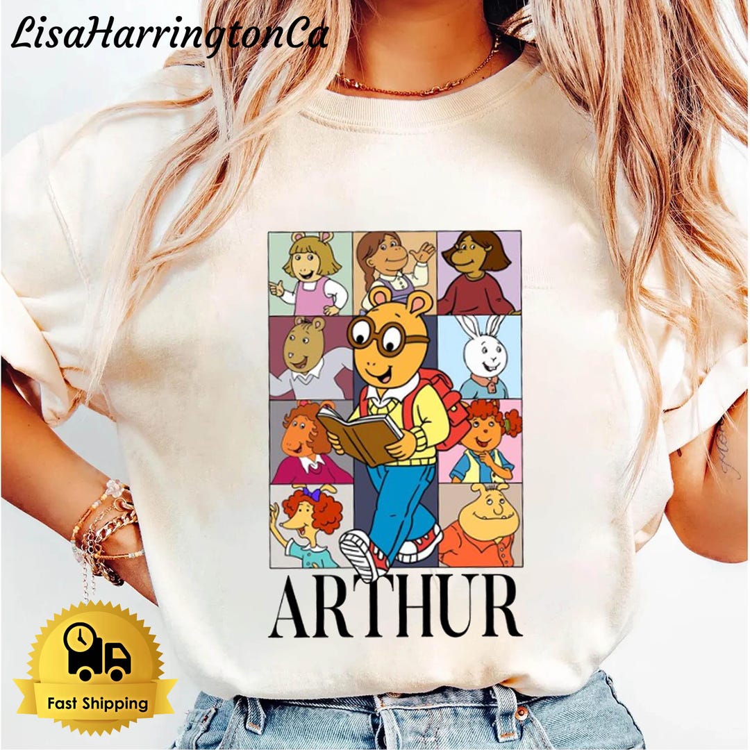 Arthur the Era Tour T-shirt, Back to School Shirt, PBS Arthur, PBS ...