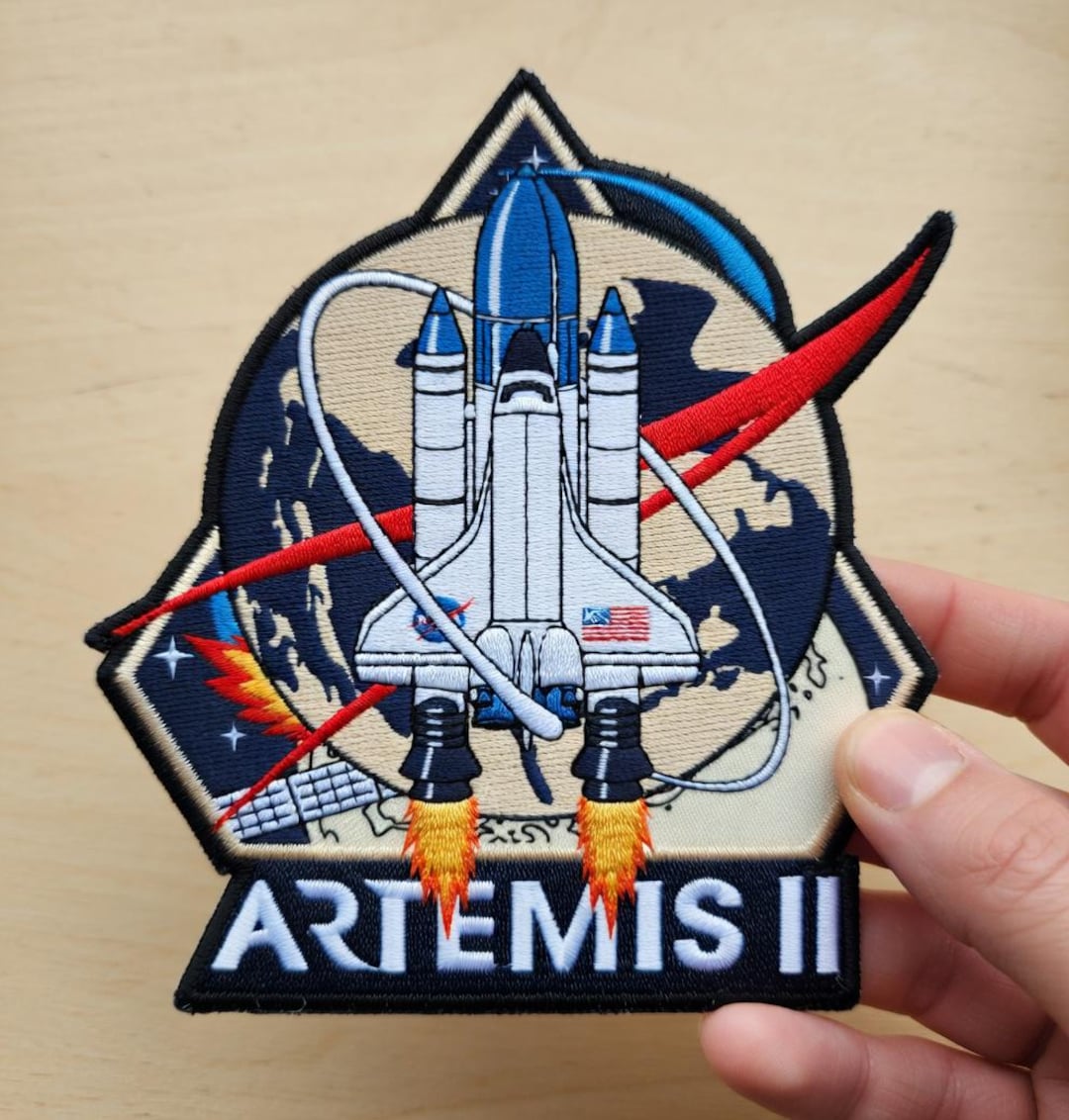 Artemis 2 Mission Embroidered Patch Artemis 2 Space Patch Embroidered artemis-2-mission-embroidered-patch-artemis-2-space-patch-embroidered