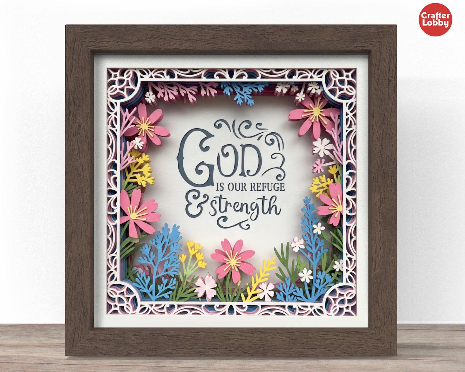 3d Bible Verse Shadow Box Svg Bundle, Cricut File, Crafterlobby - Etsy