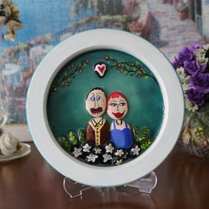 Art mural époxy, cadeau très spécial, décoration murale époxy, décoration d&#39;intérieur, cadeau femme mari
