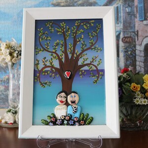 Art mural époxy, cadeau très spécial, décoration murale époxy, décoration d&#39;intérieur, cadeau femme mari