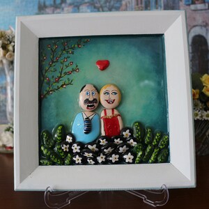 Art mural époxy, cadeau très spécial, décoration murale époxy, décoration d&#39;intérieur, cadeau femme mari