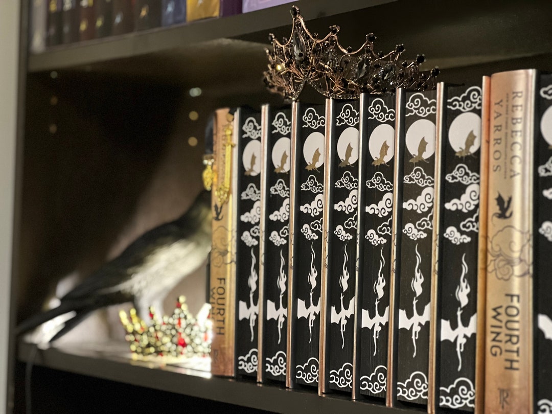 Fourth Wing First Edition Book Painted and Sprayed Edges, Custom Design on 3 Edges Etsy