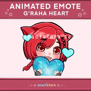 FFXIV G&#39;raha Tia Heart Animated Emote