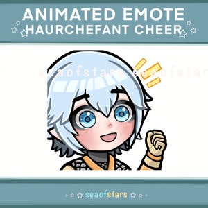 FFXIV Haurchefant Cheer Animated Emote